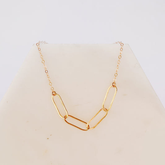 Gold Fill Link Chain Necklace
