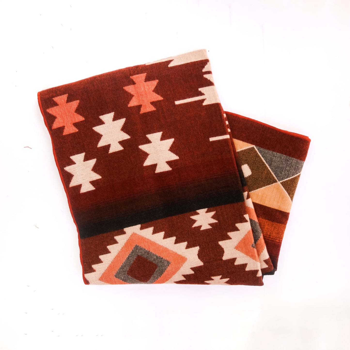 Alpaca Wool Blanket - Western (Queen-sized)