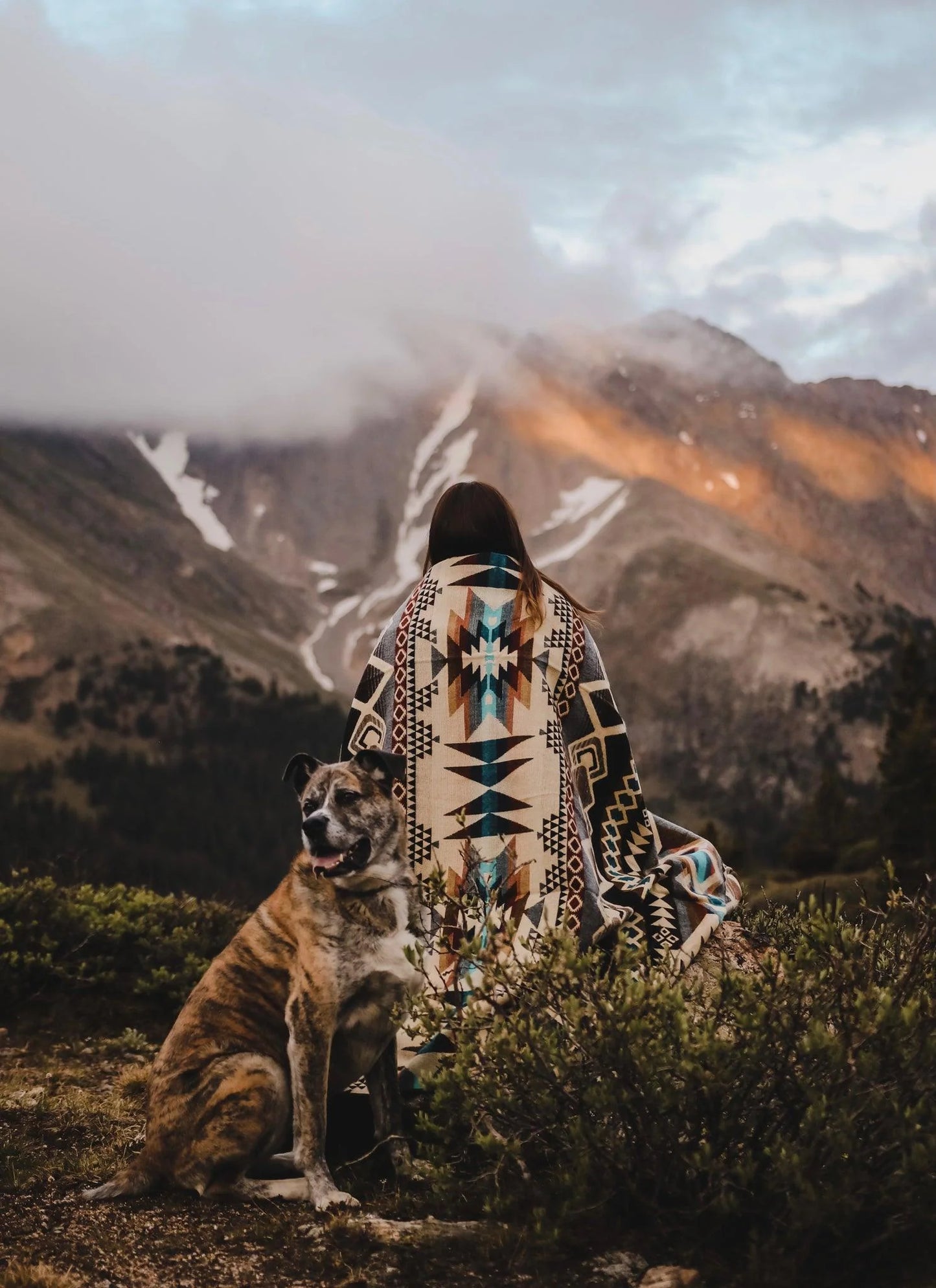 Alpaca Wool Blanket - Inca (Queen-sized)