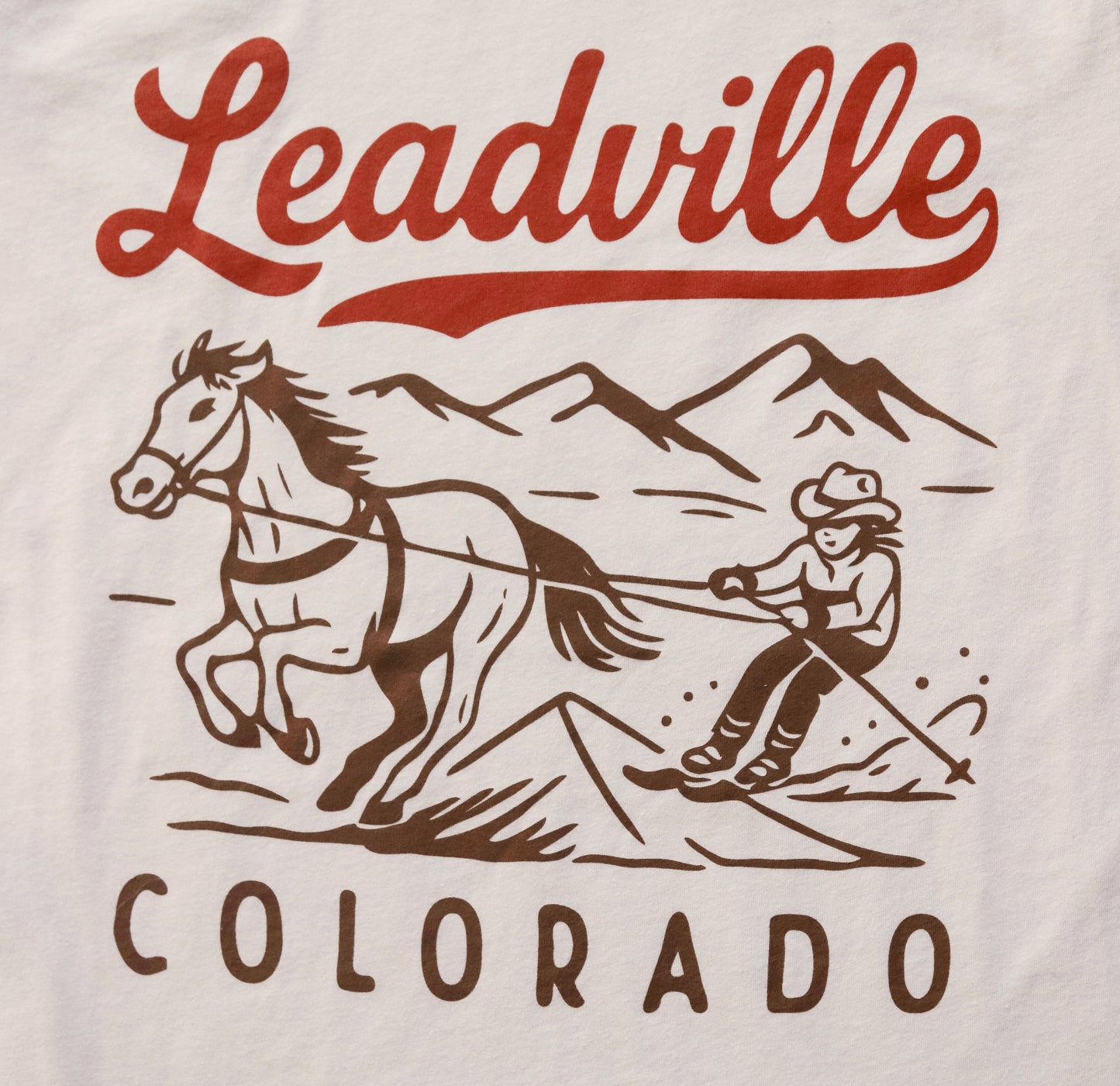 Leadville Ski Joring Tee