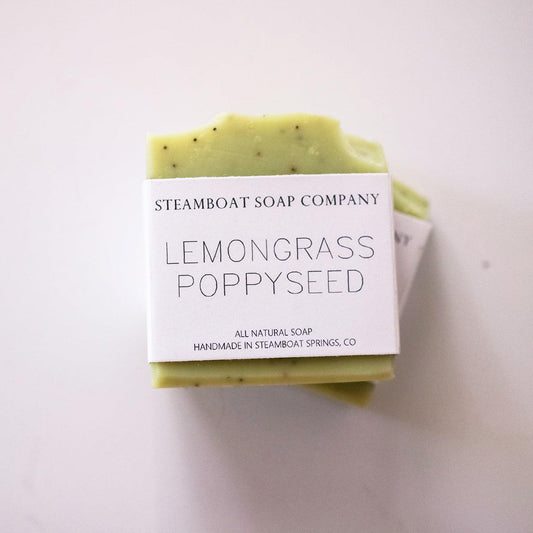 Lemongrass Poppyseed Soap