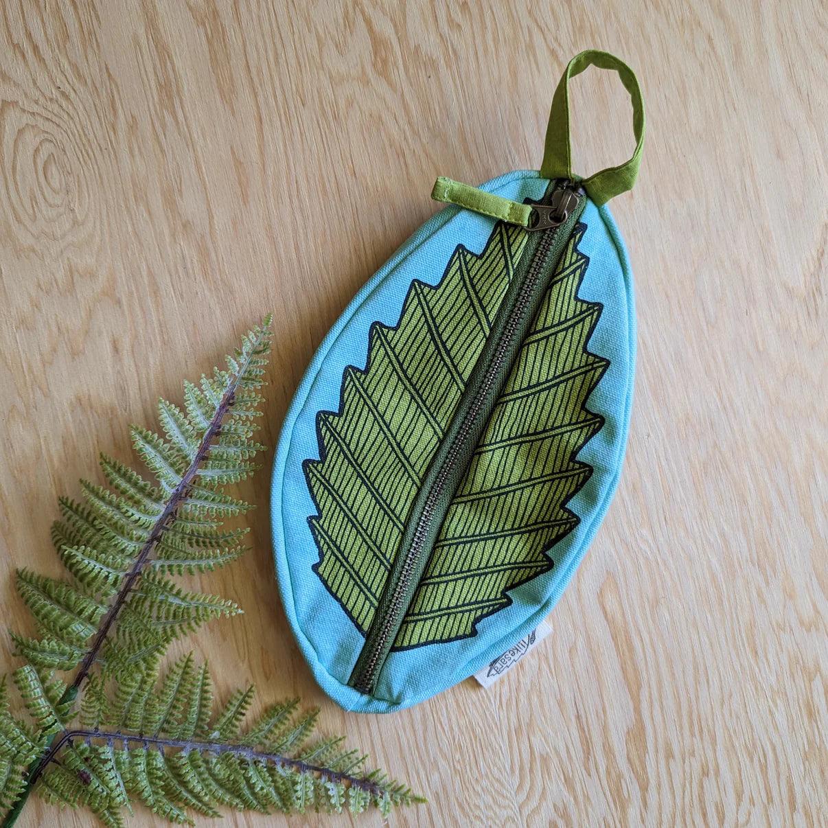 Leaf Zipper Pouch