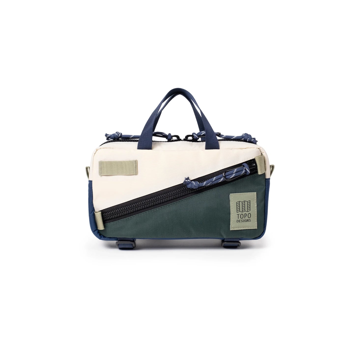 Mountain Crossbody Bag | Forest and Bone White