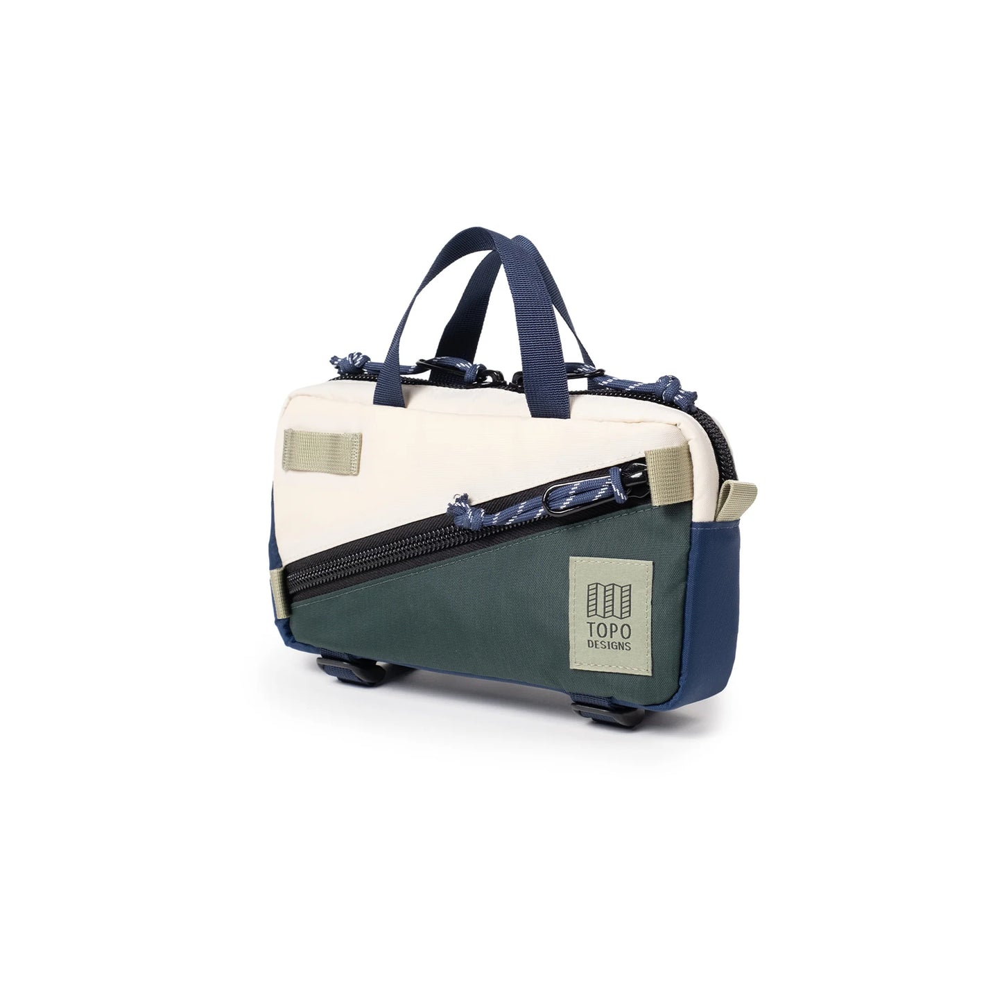 Mountain Crossbody Bag | Forest and Bone White
