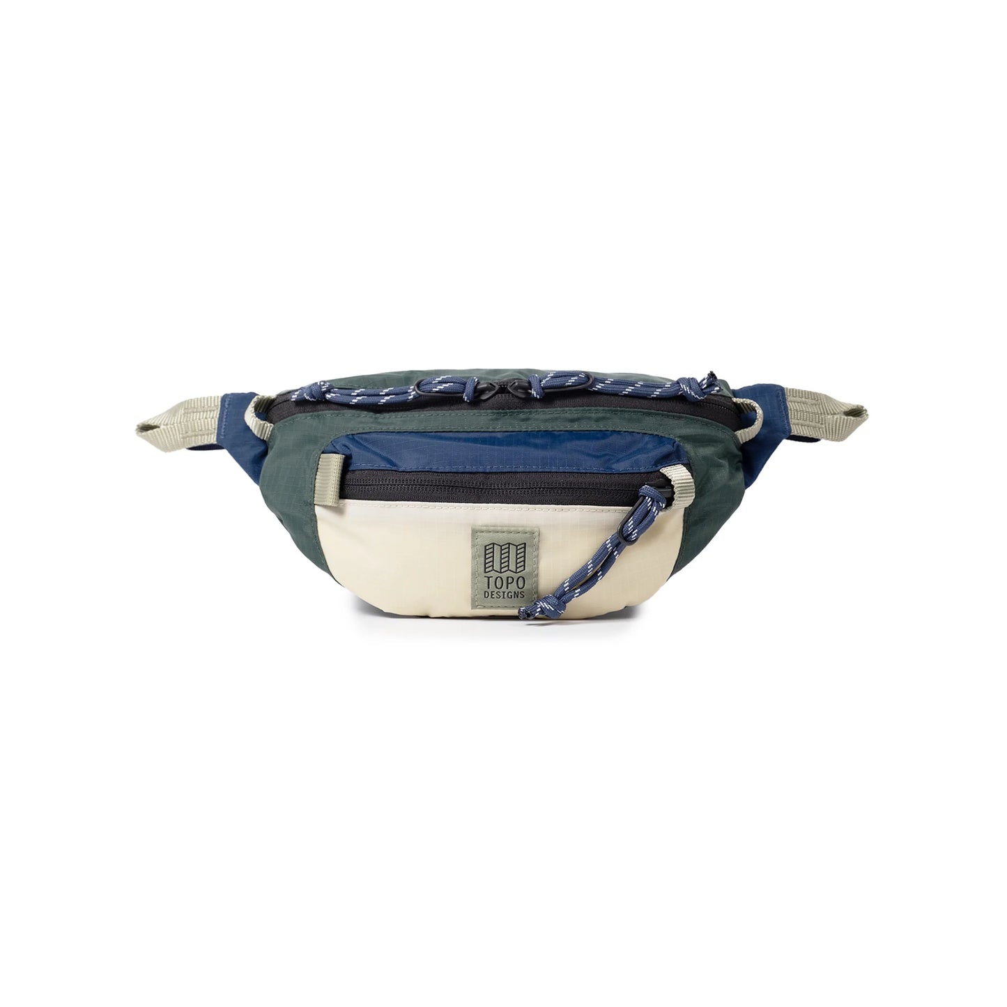 Mountain Waist Pack | Forest and Bone White