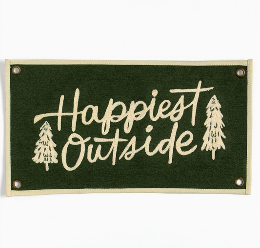 Happiest Outside Banner