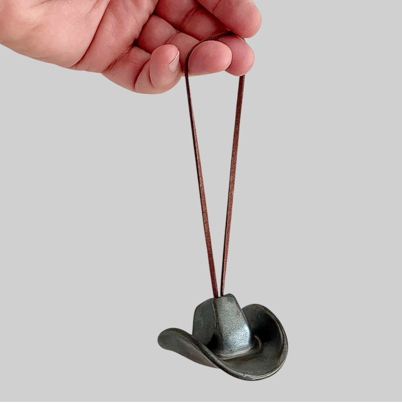 Ceramic Cowboy Hat Ornament