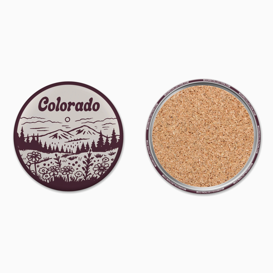 Colorado Wildflowers Coaster