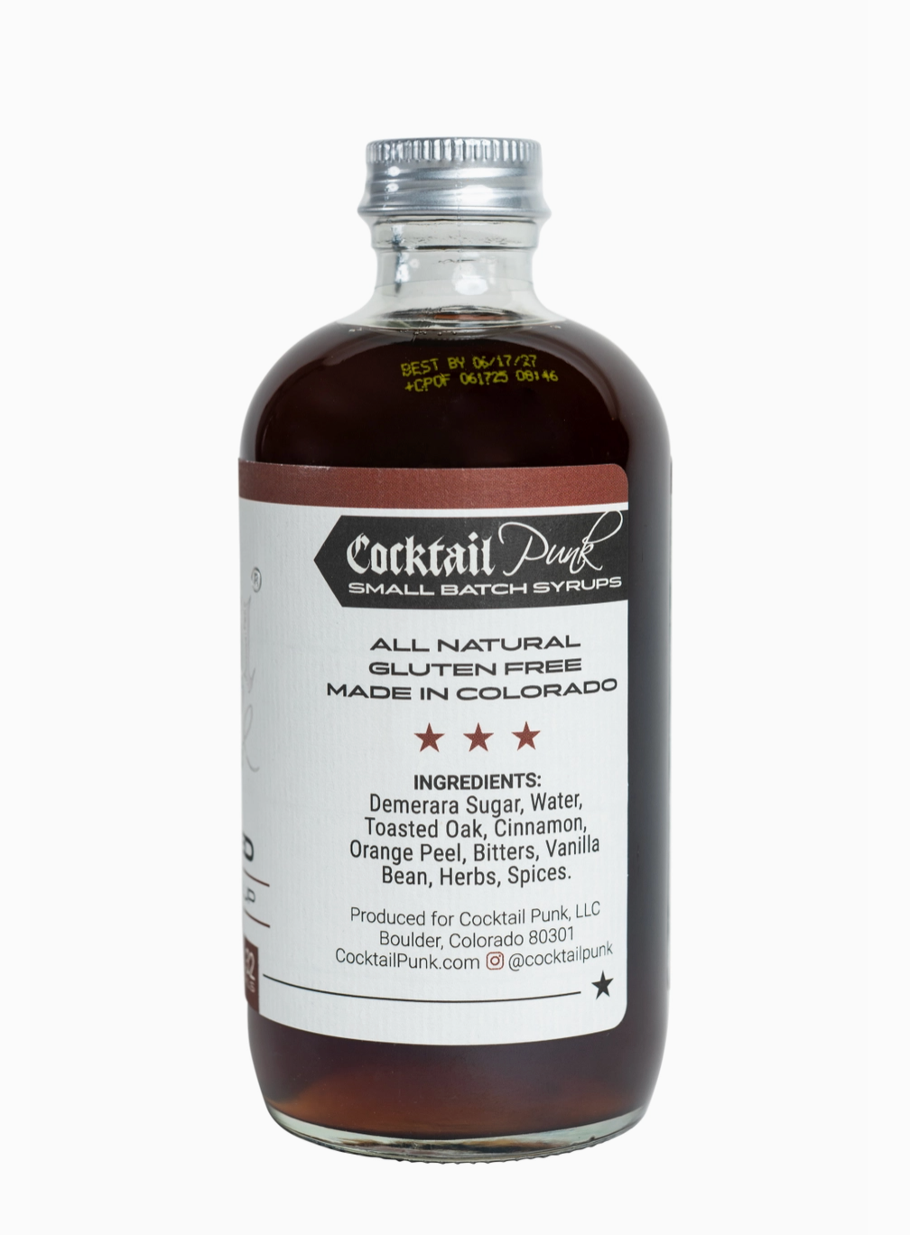 Old Fashioned Cocktail Syrup