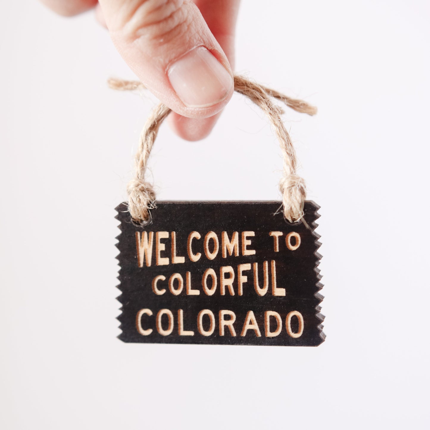 Welcome to Colorful Colorado Ornament-Mini