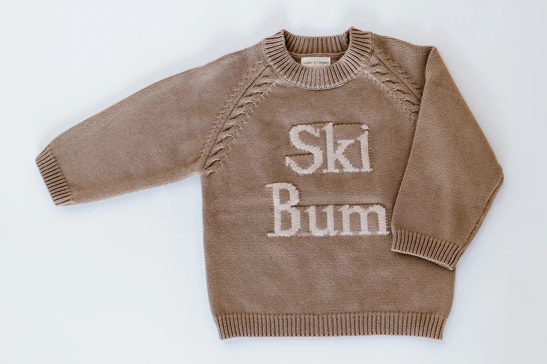 Umber Ski Bum Kids Sweater