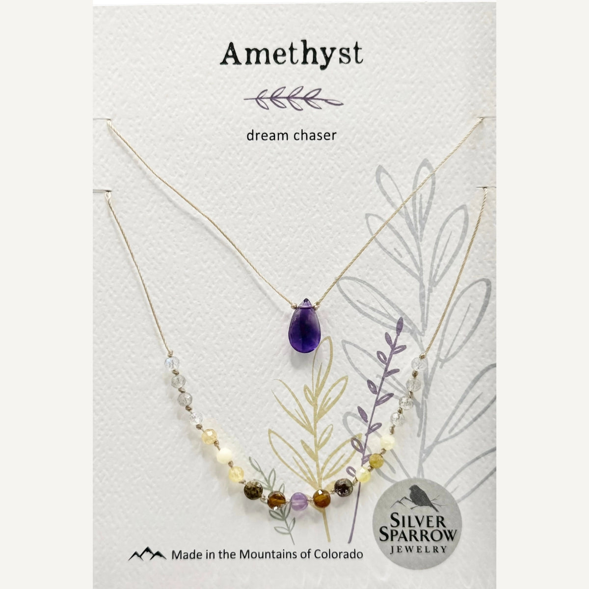 Double-Layer Drop Necklace