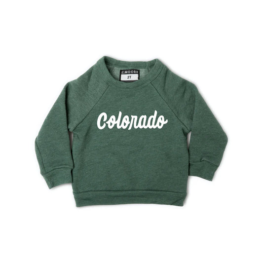 Kids Colorado Crewneck Sweatshirt