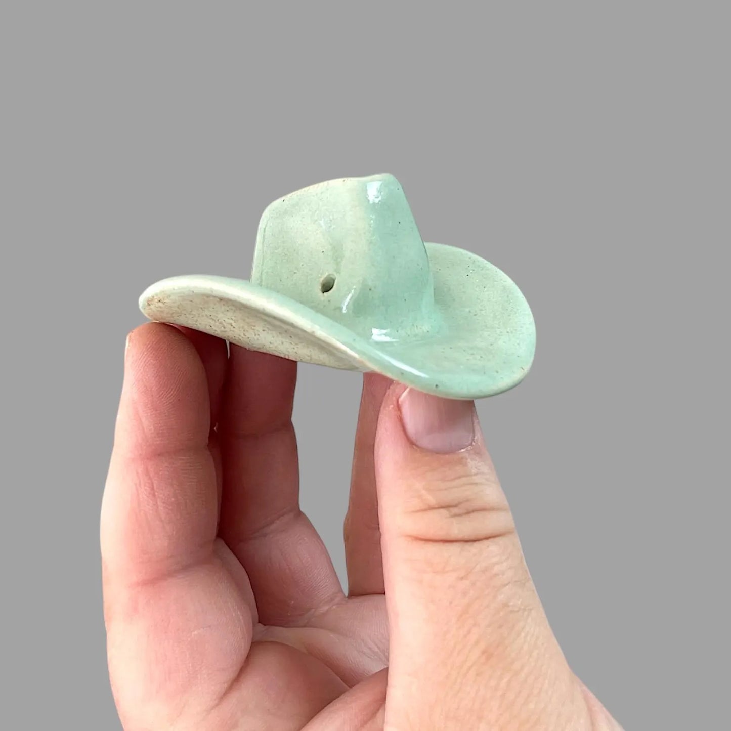 Ceramic Cowboy Hat