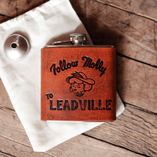 Follow Molly to Leadville Flask