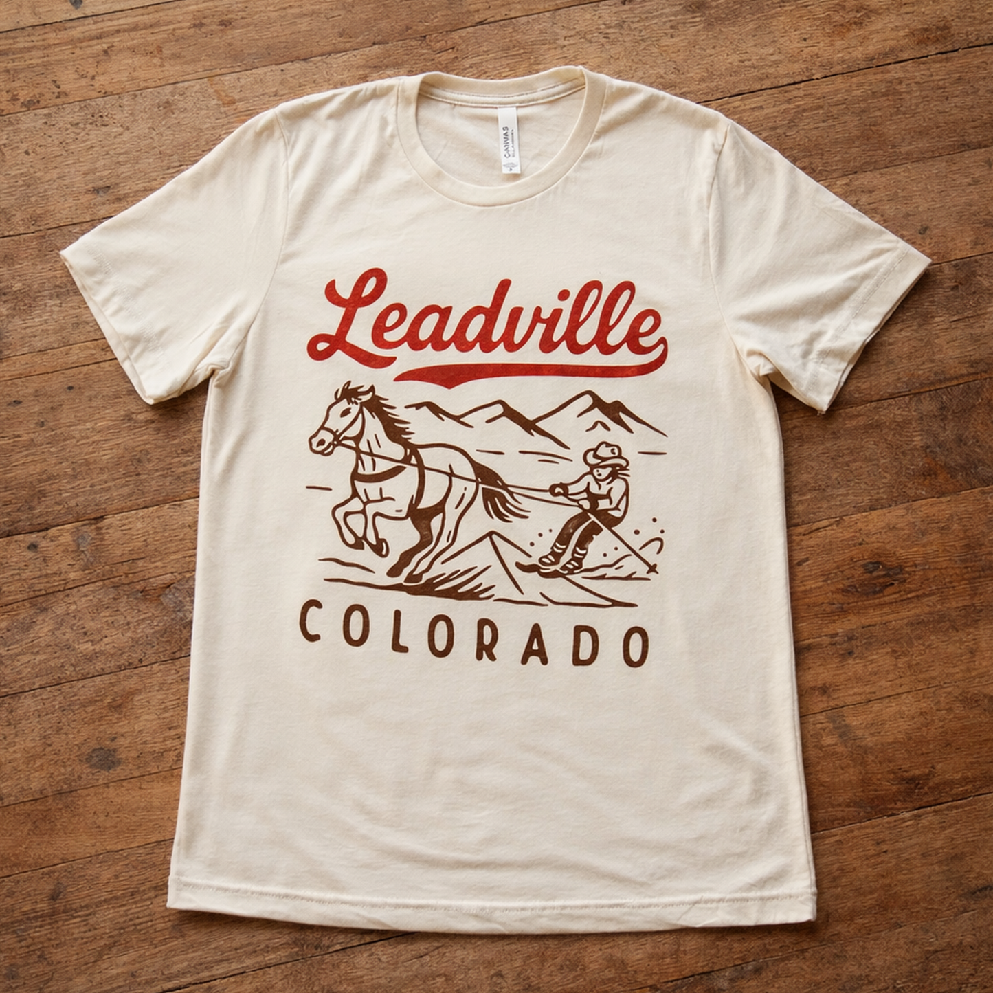 Leadville Ski Joring Tee