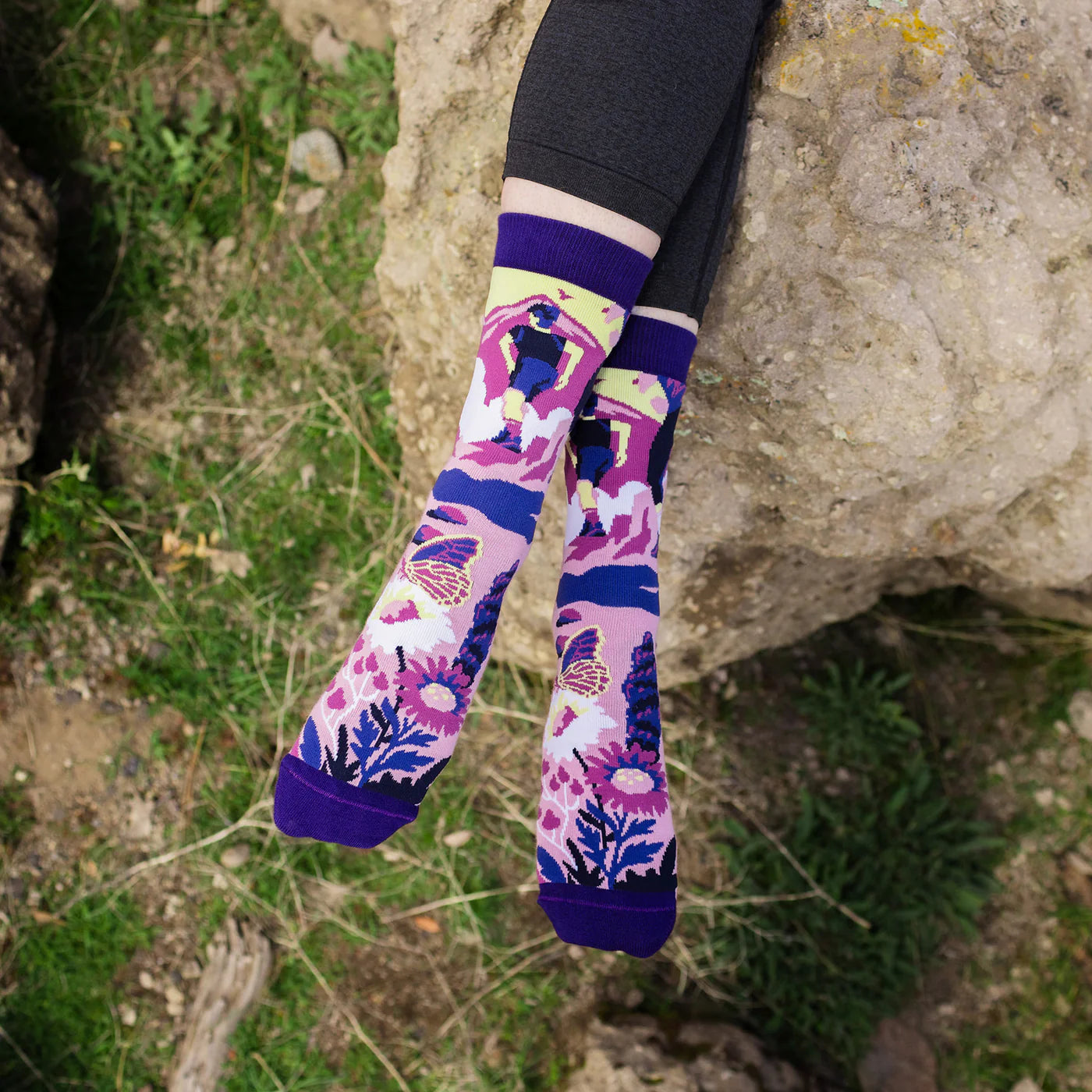 Rise and Climb Socks