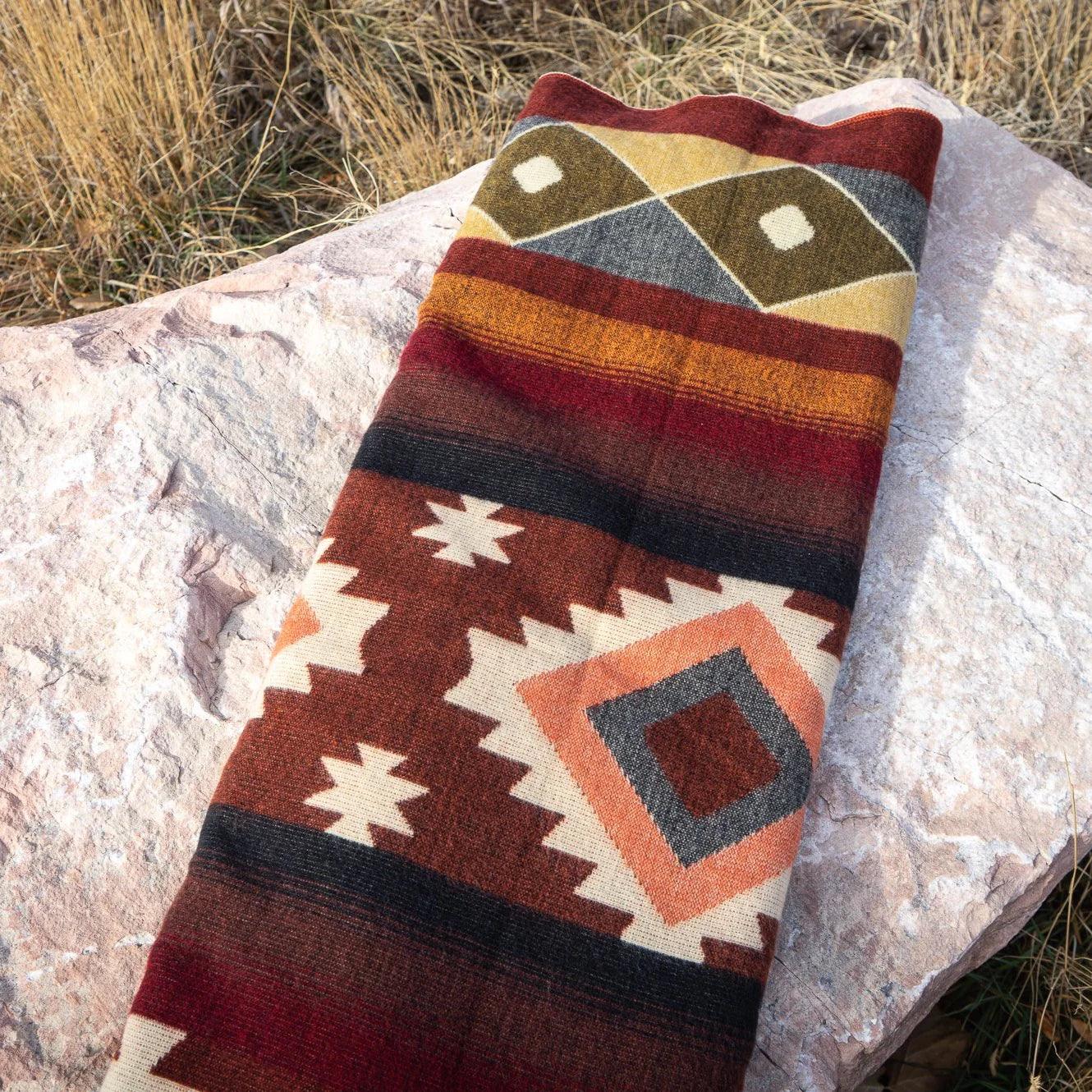 Alpaca Wool Blanket - Western