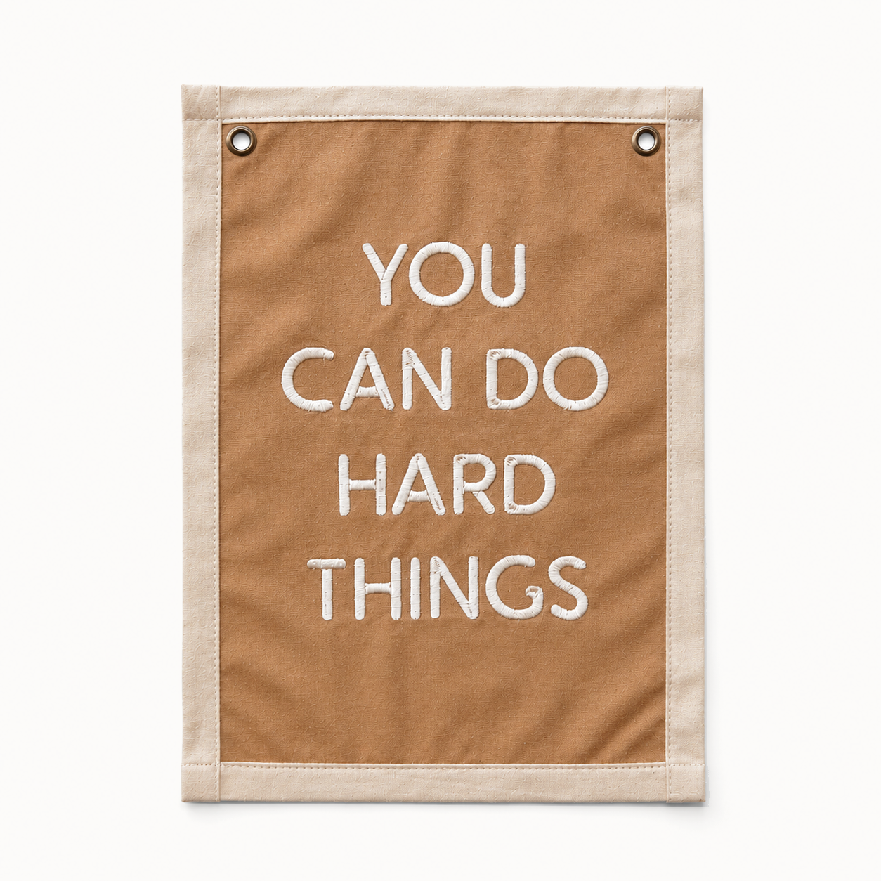 You Can Do Hard Things Canvas Banner