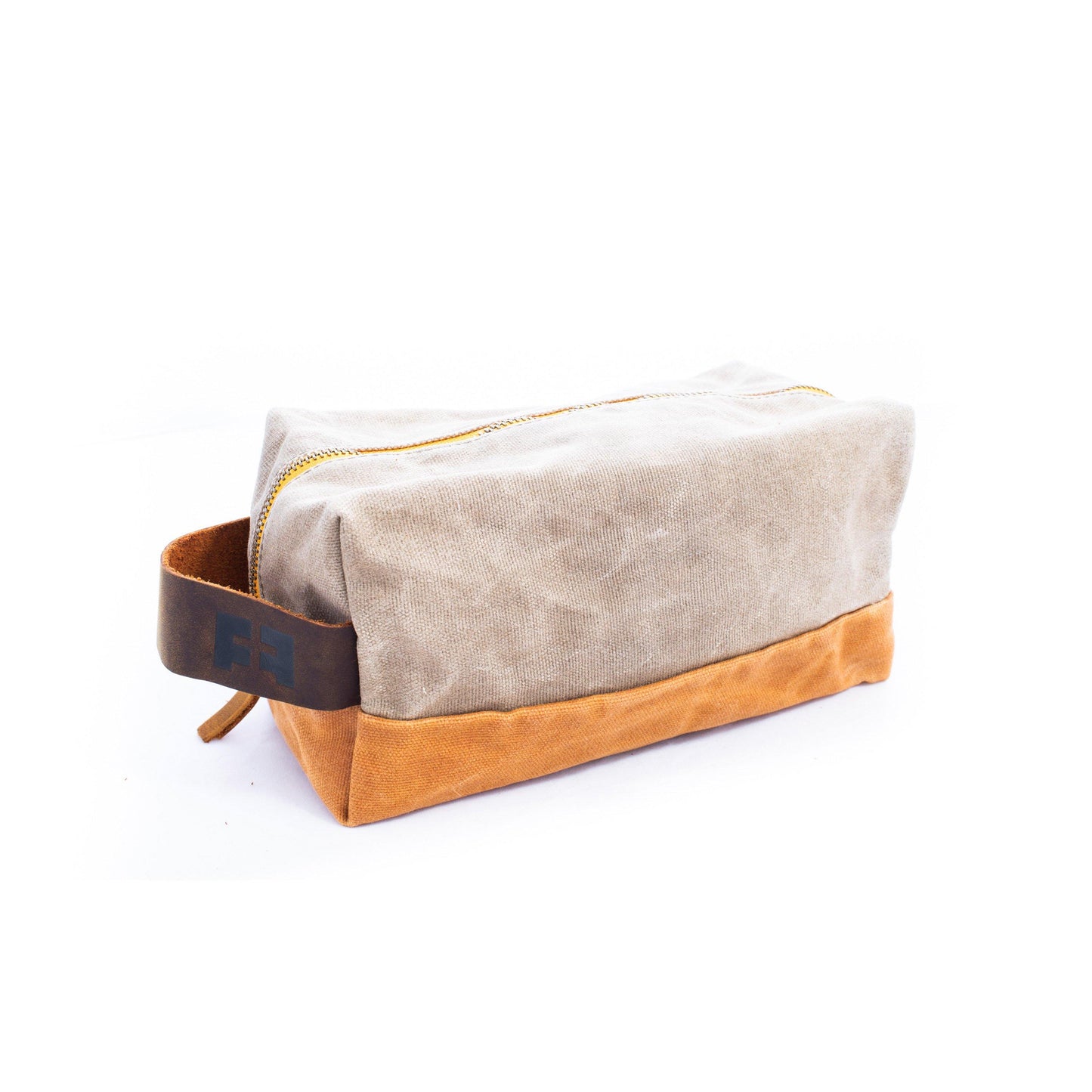 Leather and Waxed Canvas Dopp Kit - Elevation Goods