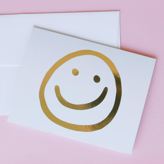 Happy Mail Smiley Card