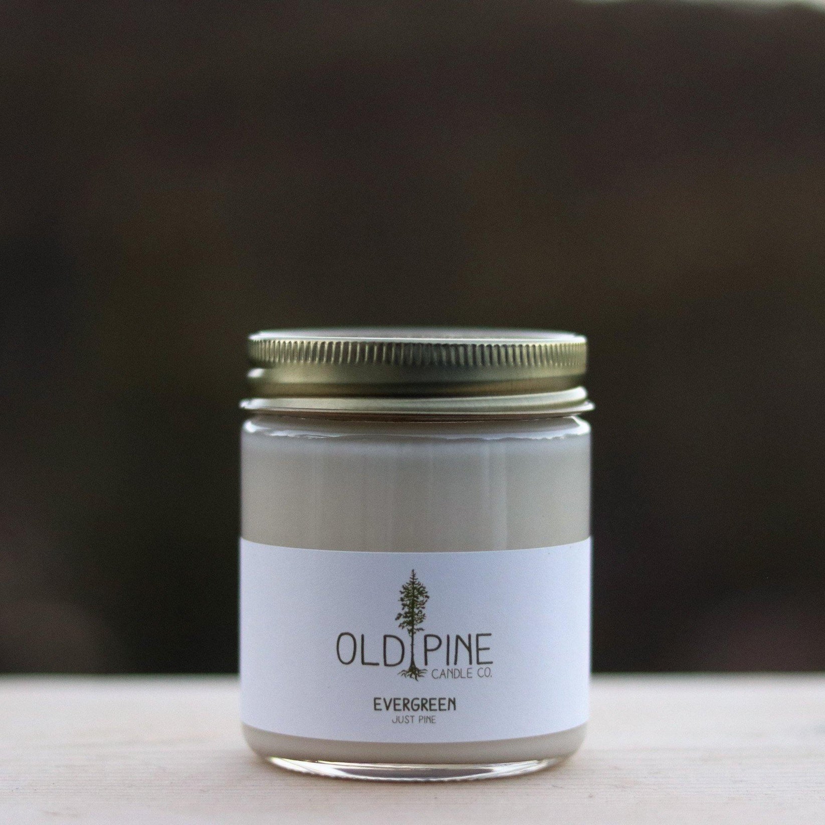 100 Soy Candle Evergreen Scented, Non Toxic Elevation Goods