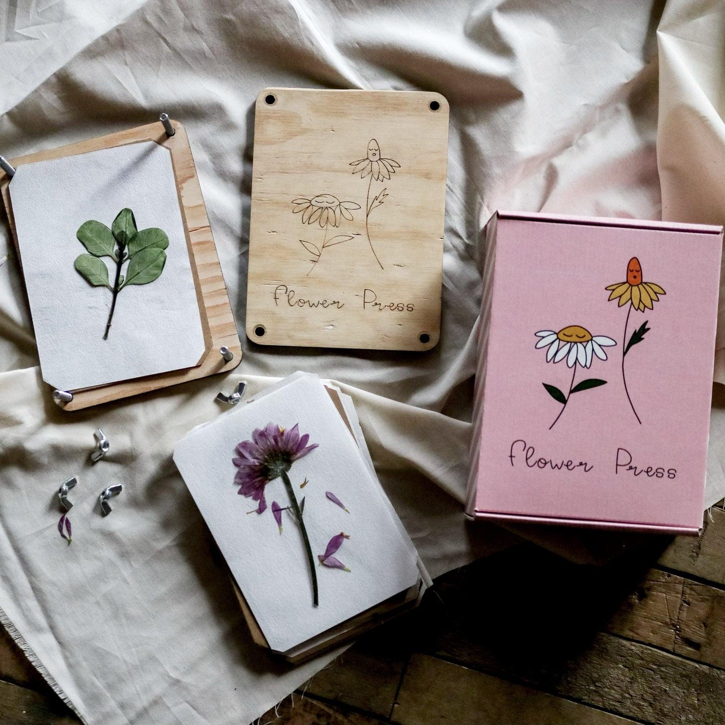 flower press kit