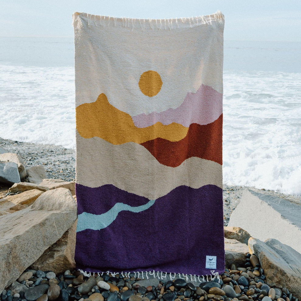 Mountain Sunrise Blanket