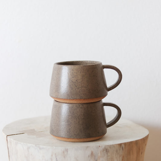 stoneware mug natural